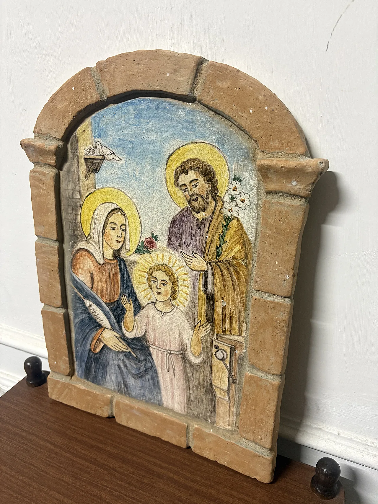 Holy family tile, 50s 3