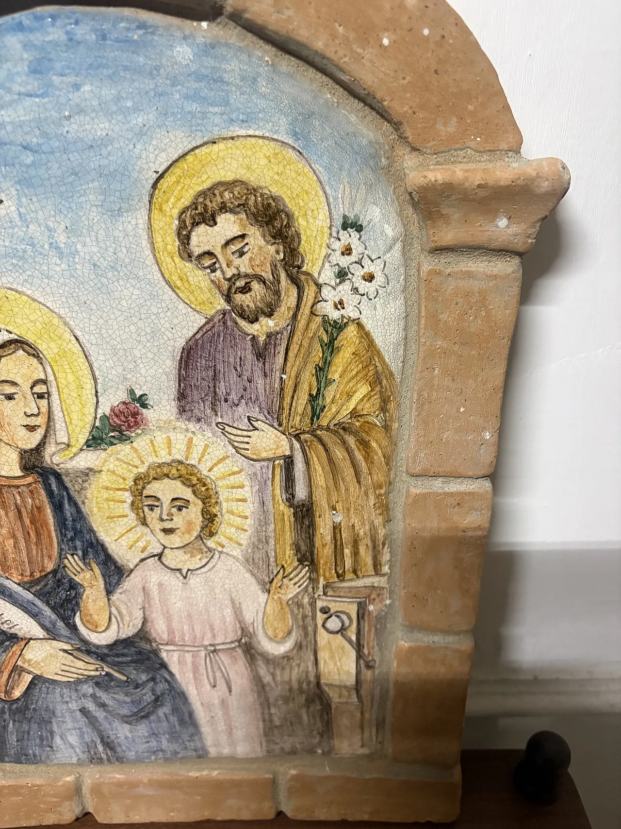 Holy family tile, 50s 4