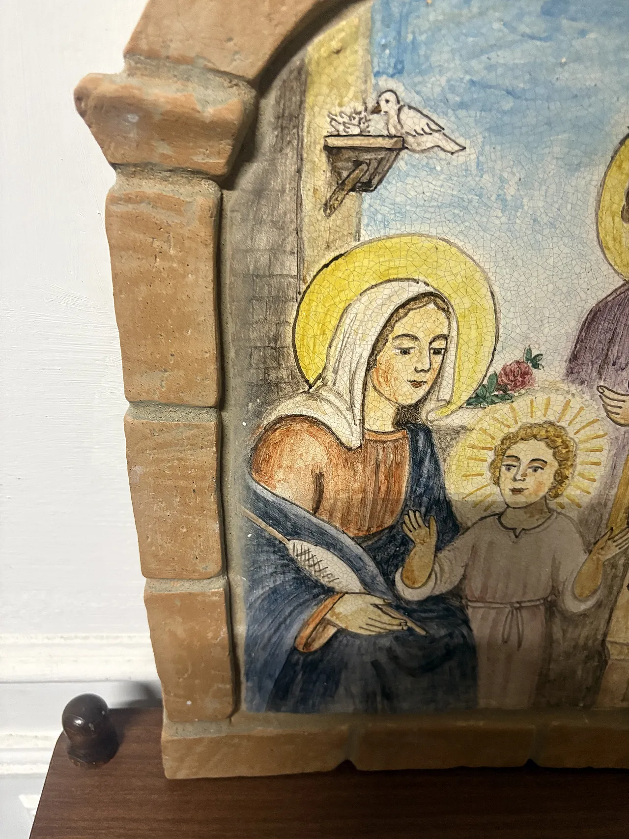 Holy family tile, 50s 5