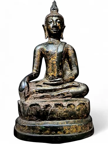Shakyamuni bronze Buddha Thailand, 18th century