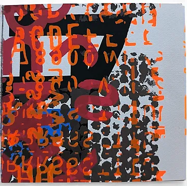 Exhibition catalogue Idrologie 6 silk-screen prints Naples, 70s