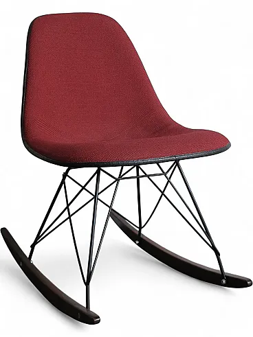 Sedia a dondolo della metà del secolo Designer Charles e Ray Eames per Herman Miller