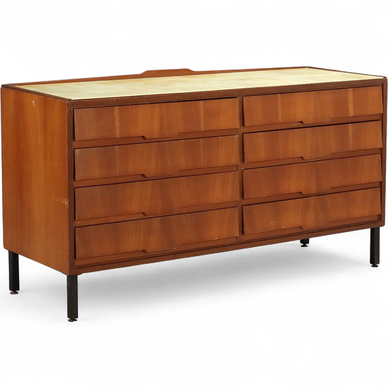 Dresser in wood and metal, 1960s 11