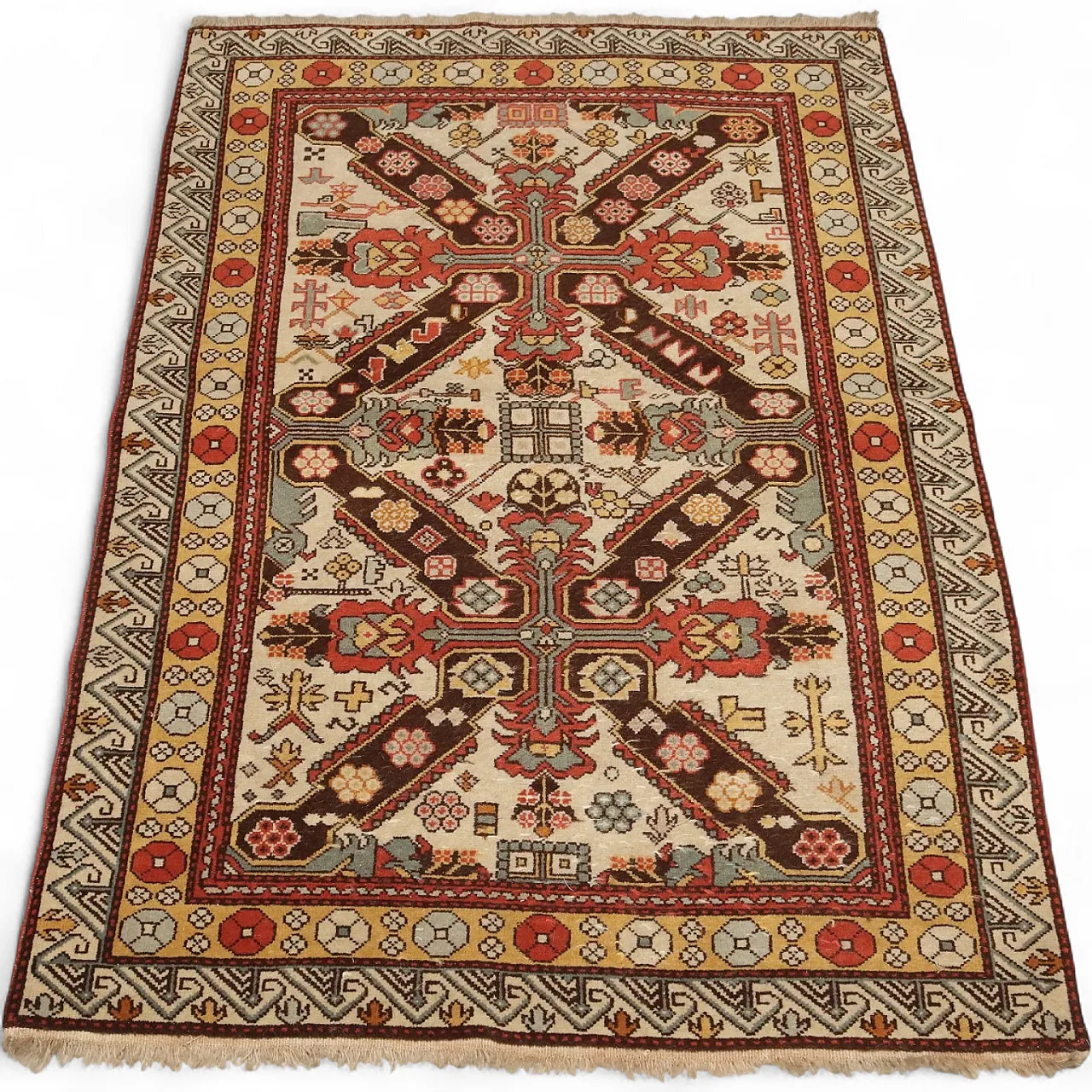 Shirvan rug in wool, 20th century 8