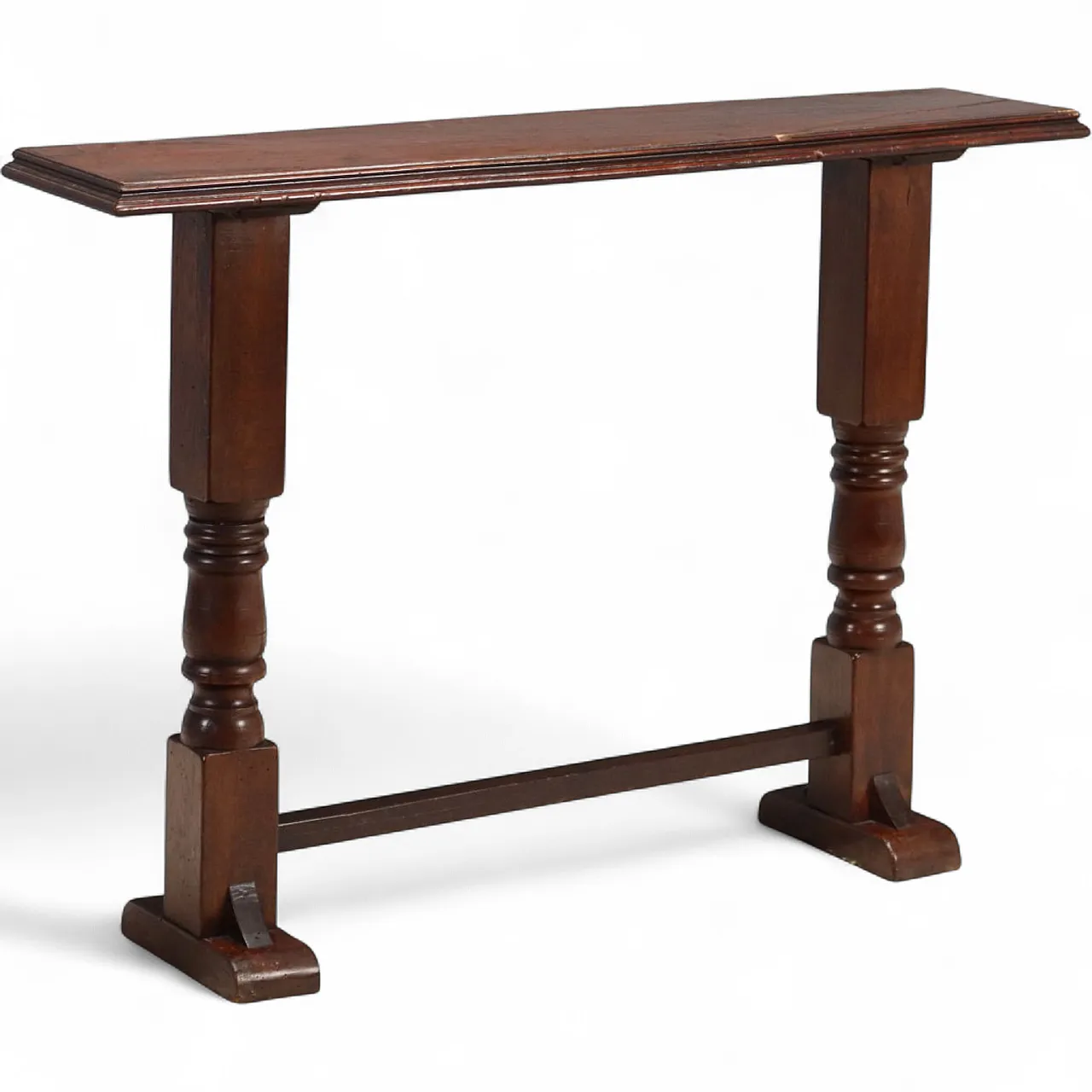 Console in walnut-stained oak, 19th century 8