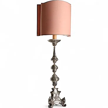 Baroque style torch holder, 20th century
