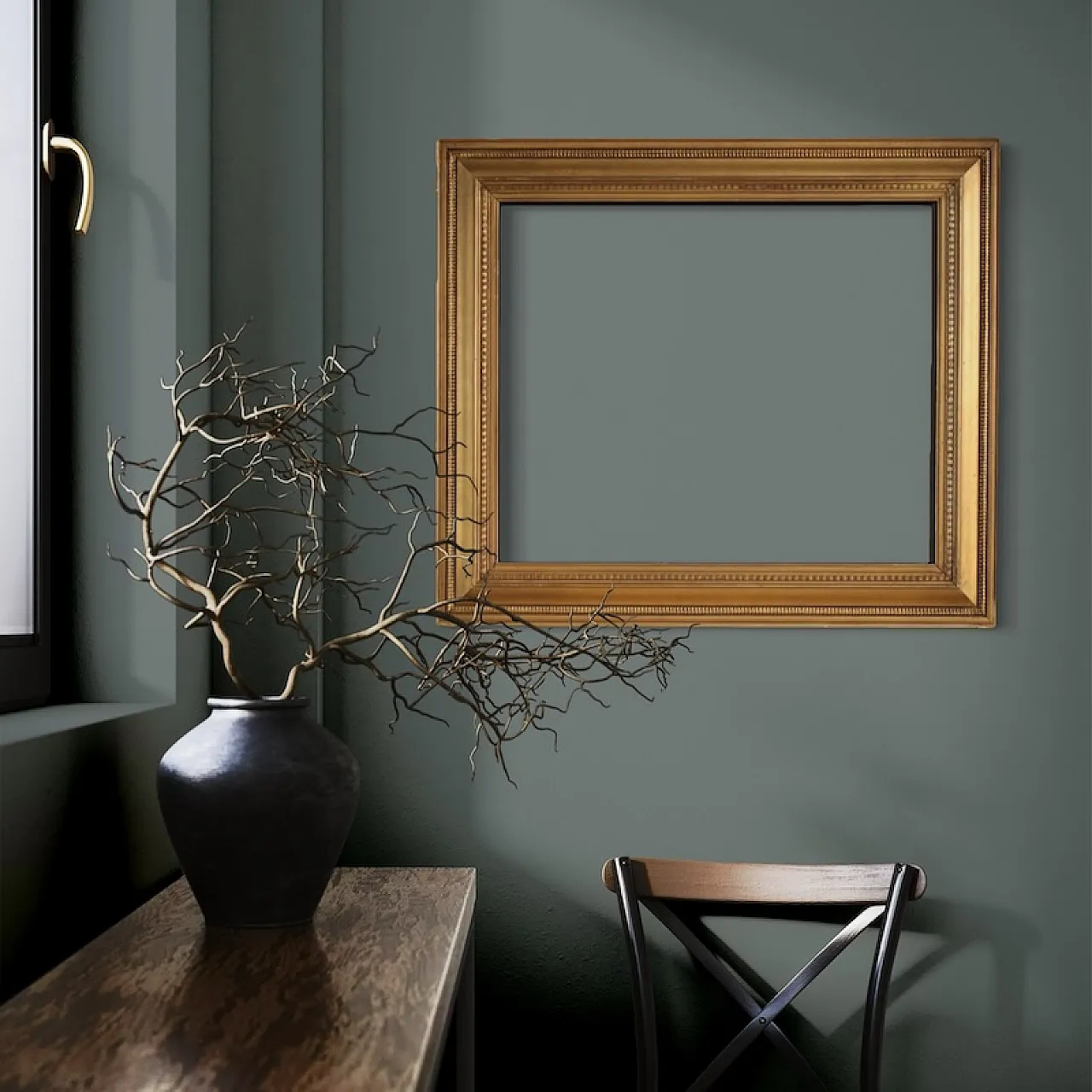 Italian gilt wood and plaster frame from the 20th century 13