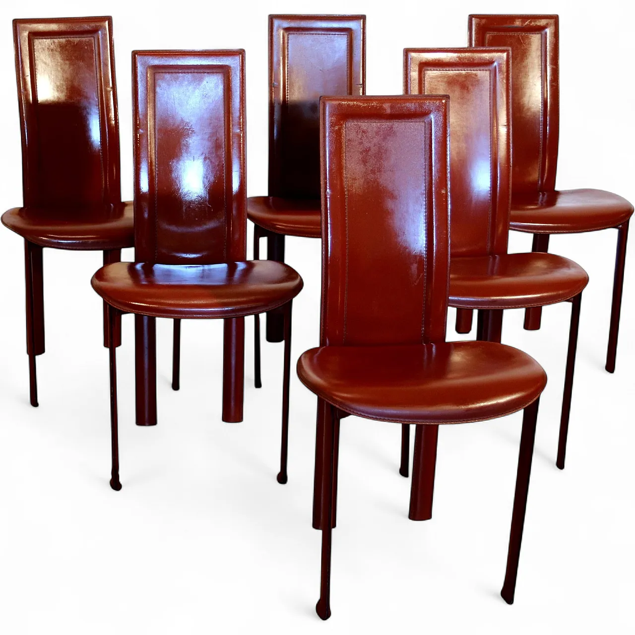 6 Sedie da pranzo Lara di G. Cattelan per Cattelan Italia, '900 17