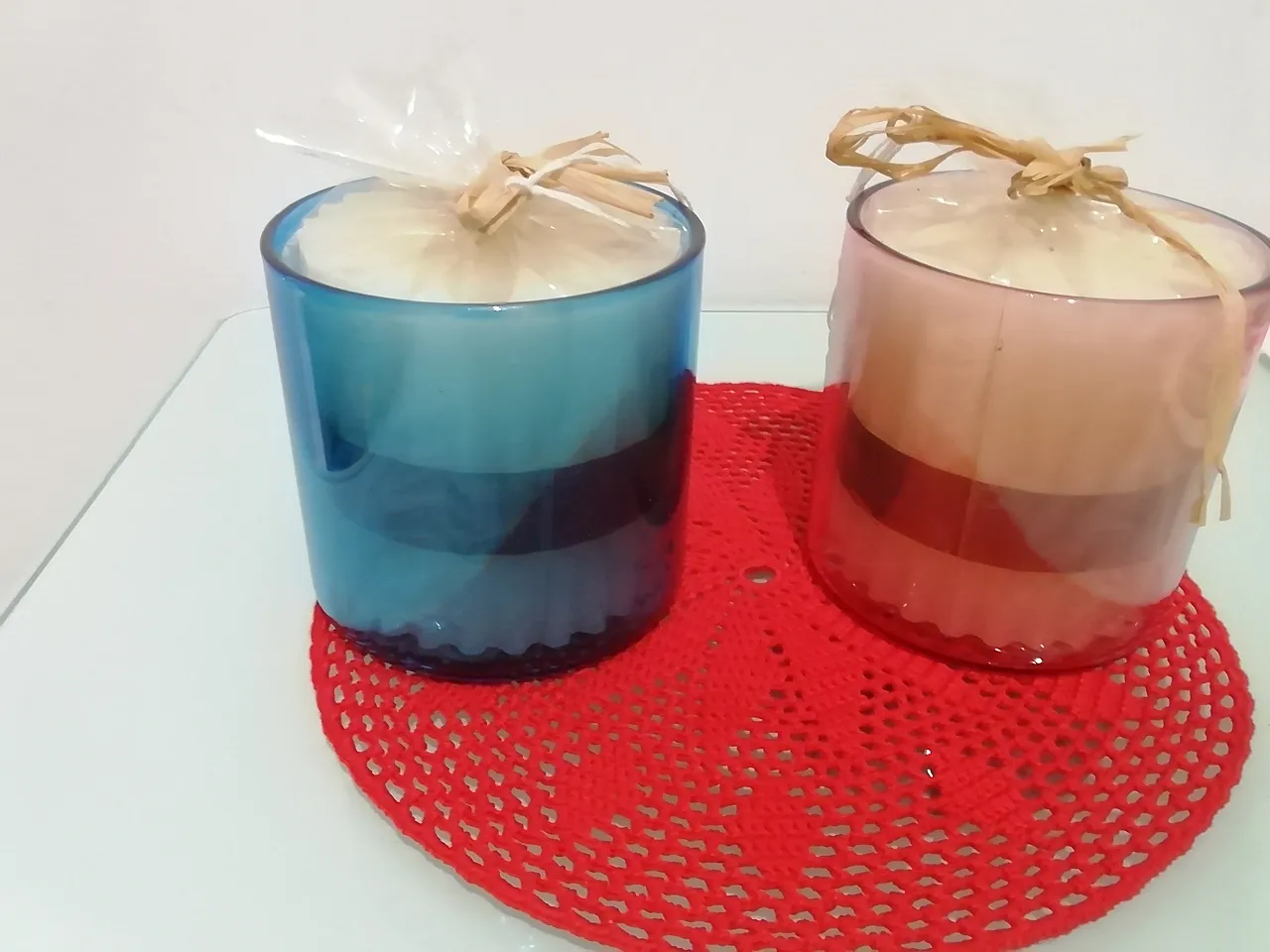 Candle holder with 925 silver base 6