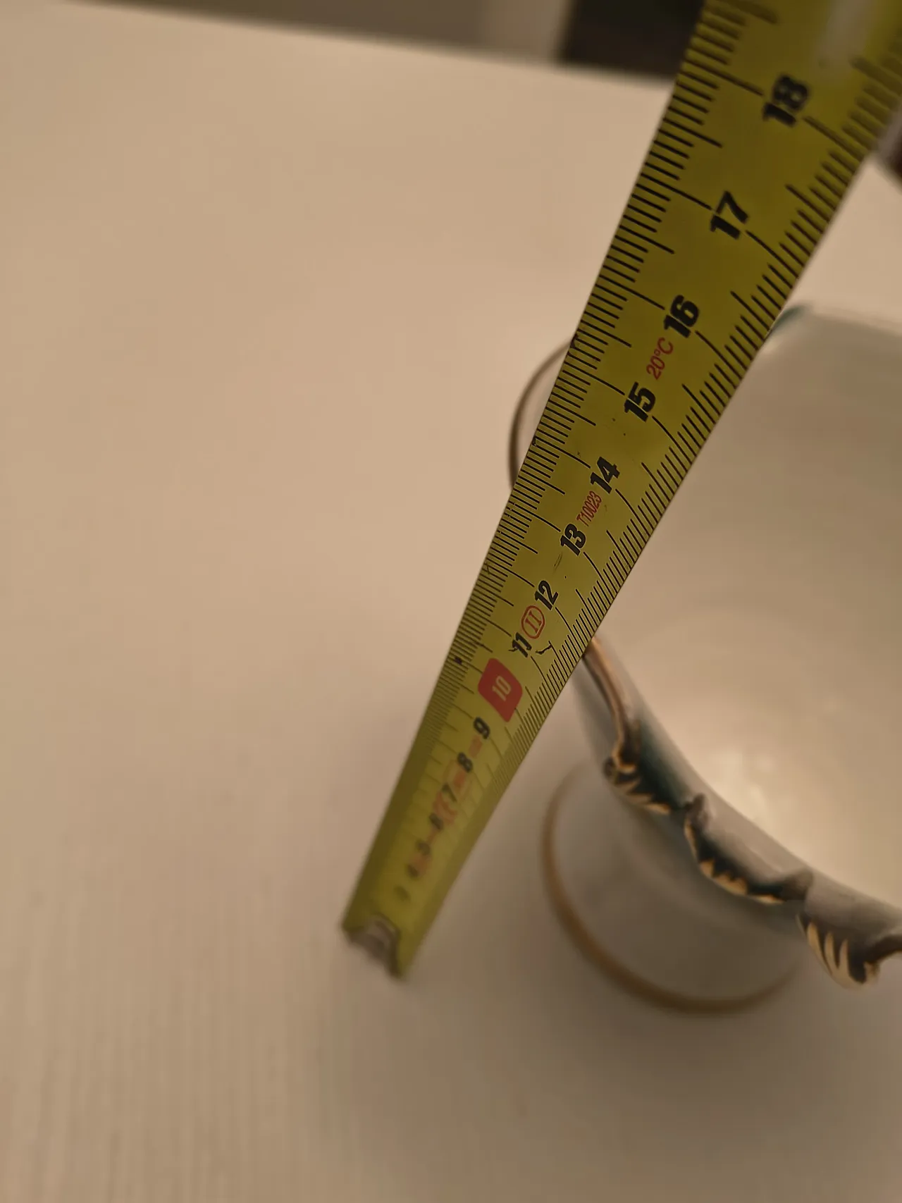 Porcelain cup, Carraresi manufacture, 50s 1