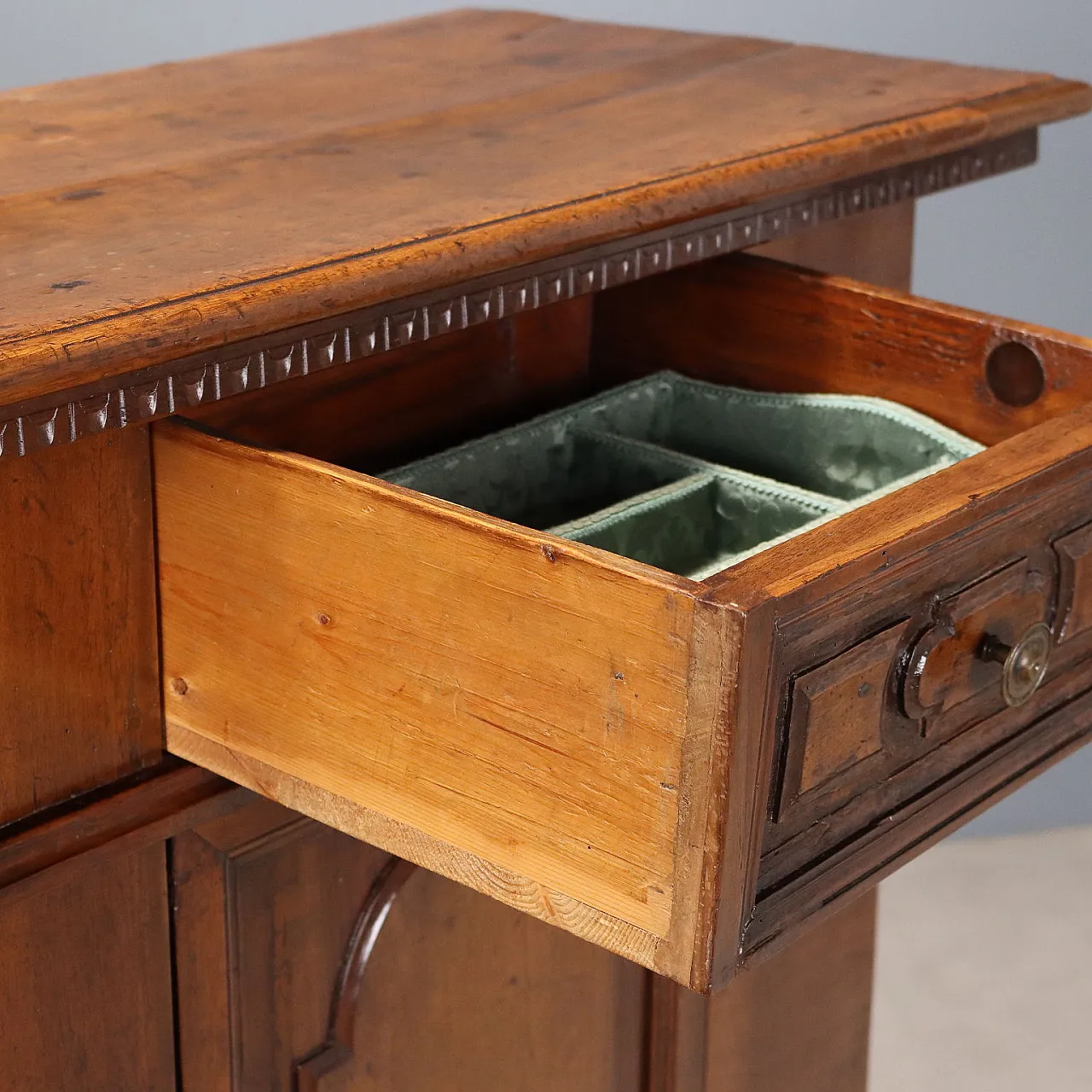 Baroque style sideboard in wood, 20th century 7