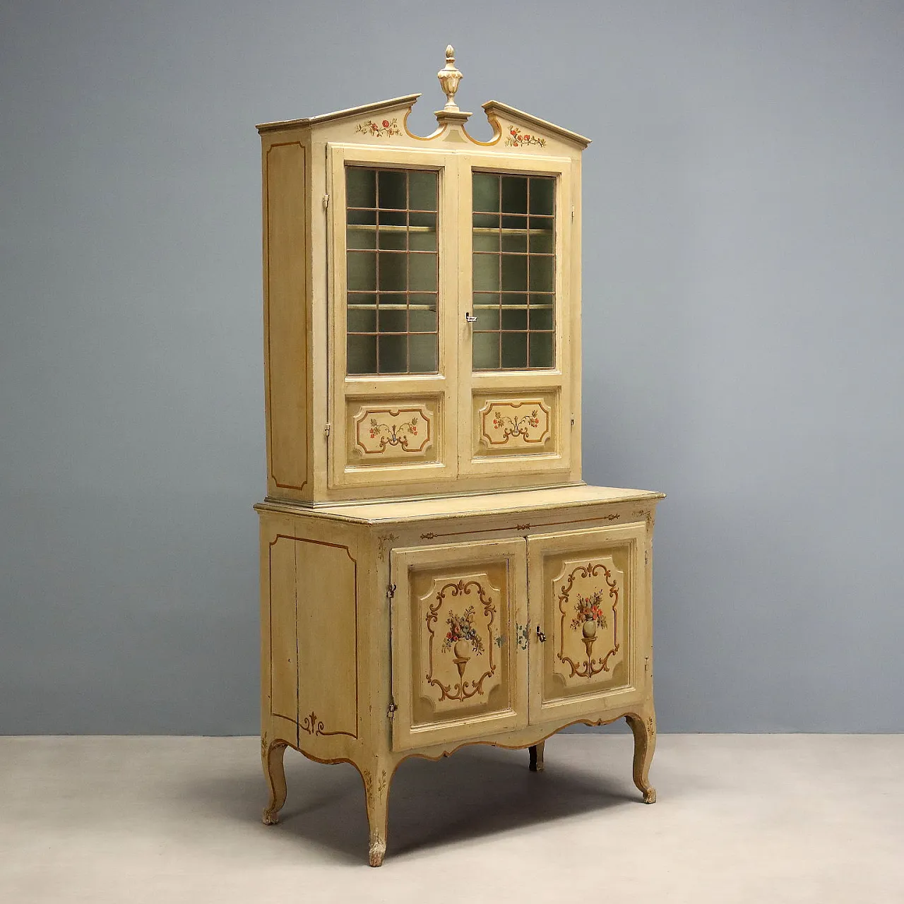 Baroque double body sideboard, 18th century 1