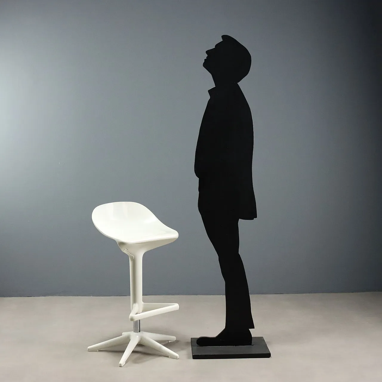Spoon stool by Antonio Citterio for Kartell, 20th century 3