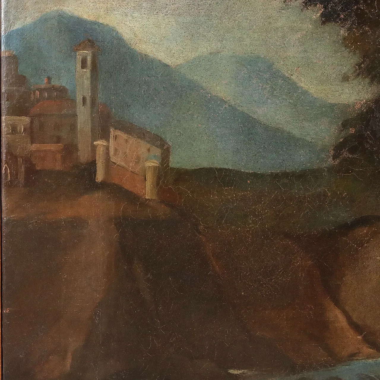 Apparition of the Madonna and Child to San Rocco, 18th century 9