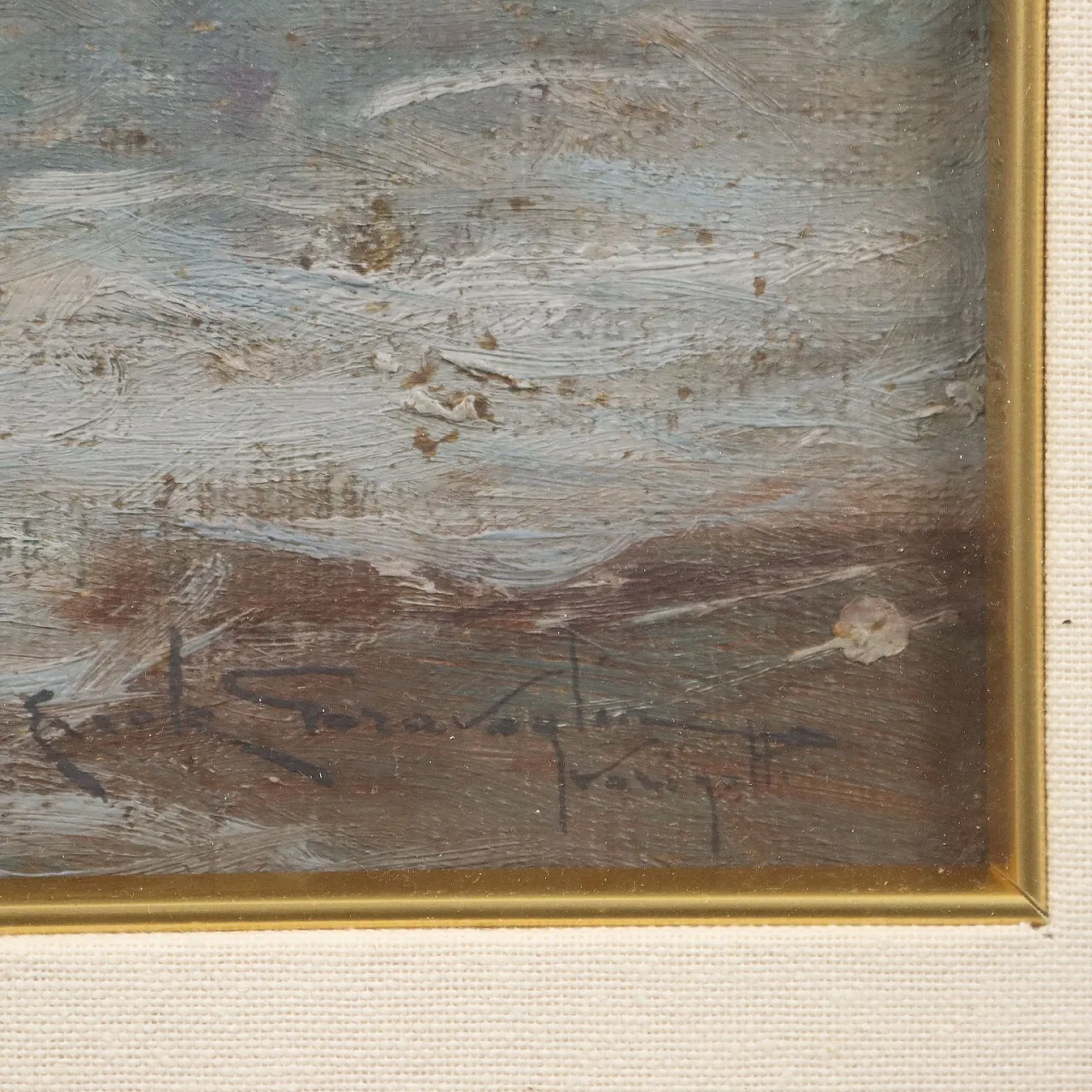 Painting by Ercole Garavaglia, 20th century 6