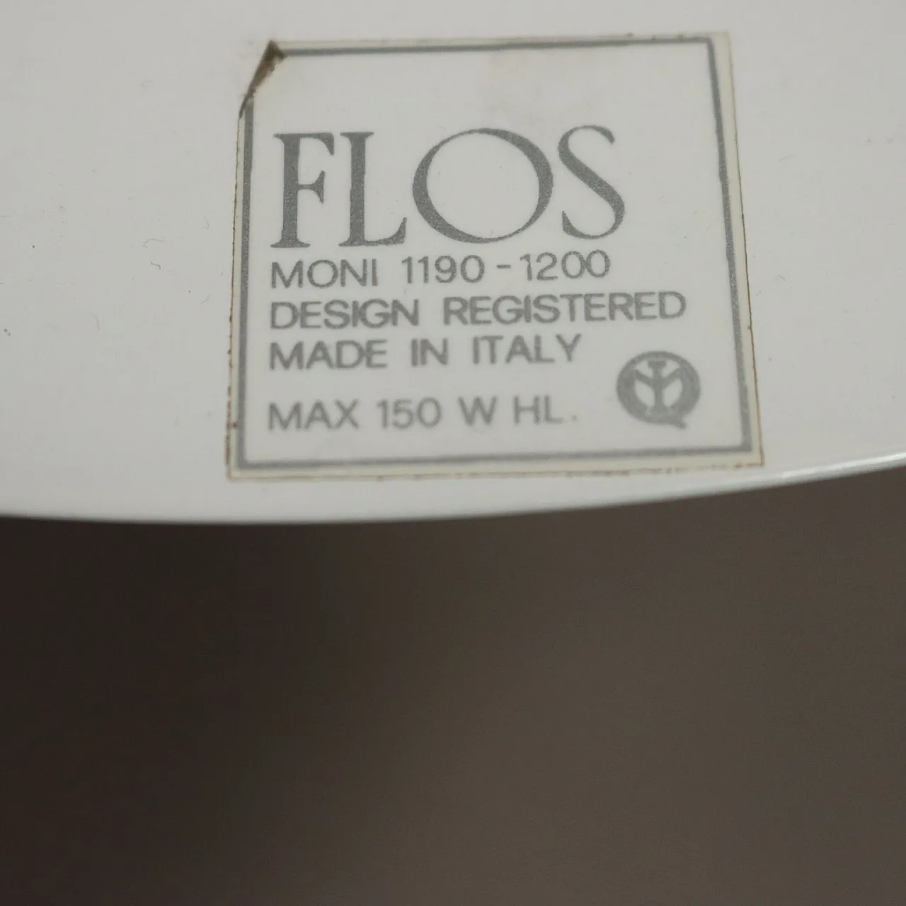 Flos lamp Moni 1190-1200, 20th century 8