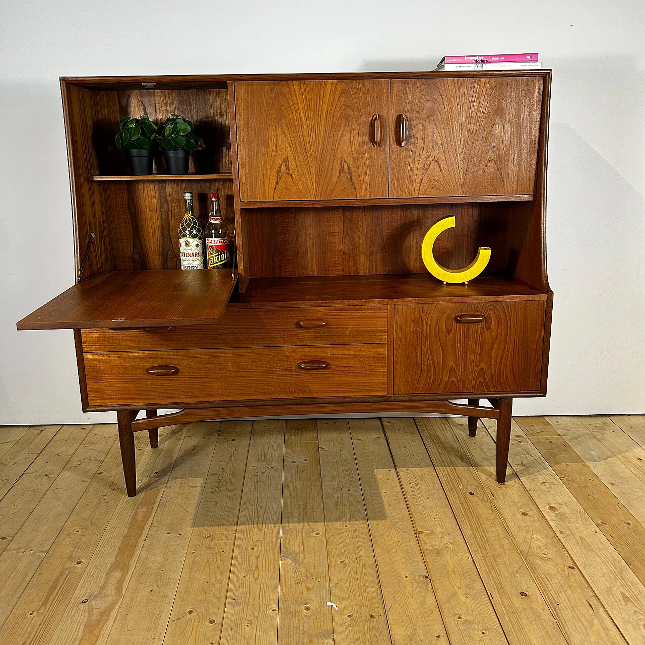 Highboard G Plan Fresco in teak inglese Mid-Century, anni ’60 14