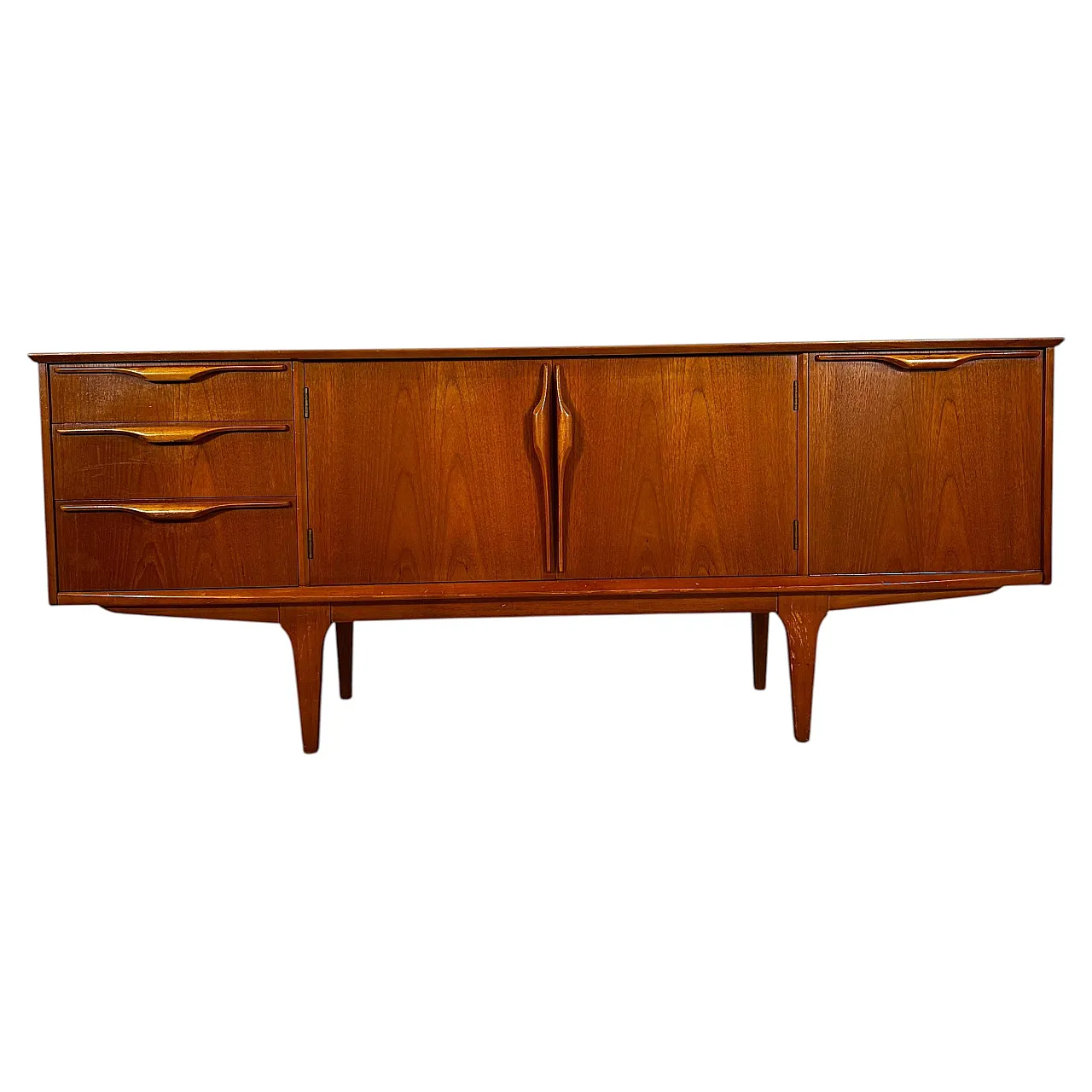 Credenza Jentique in teak inglese Mid-Century, anni ’60 1