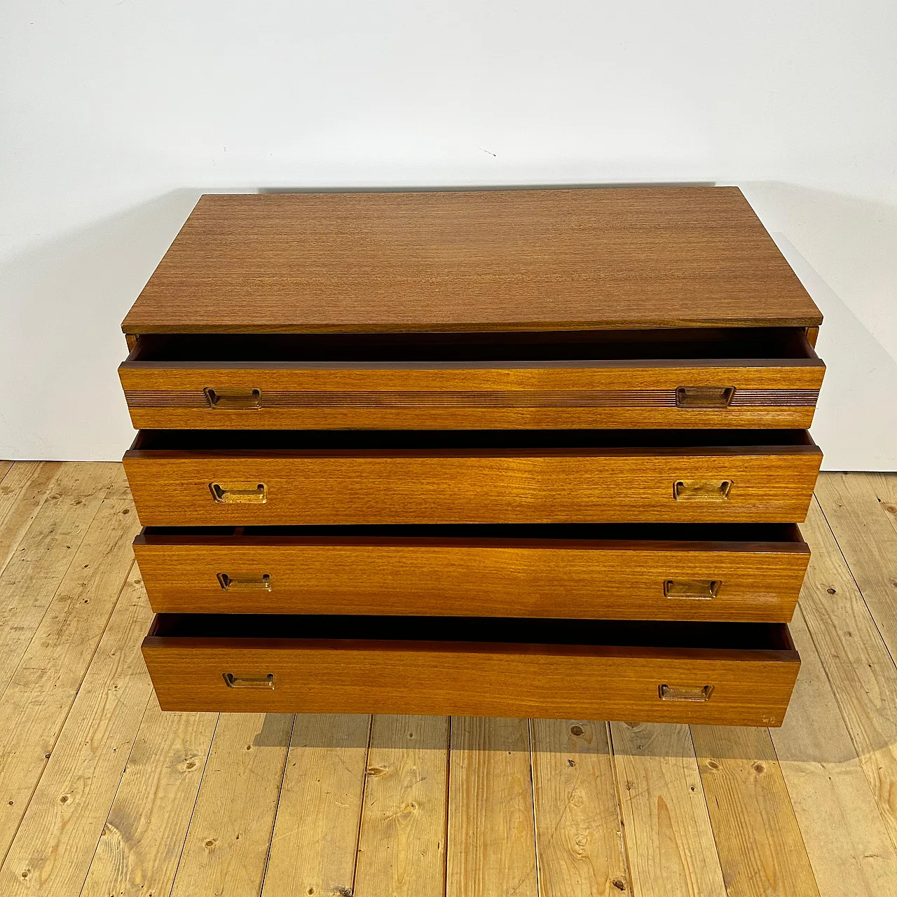 Cassettiera Butilux in teak danese Scandinavian Modern, anni ’60 7