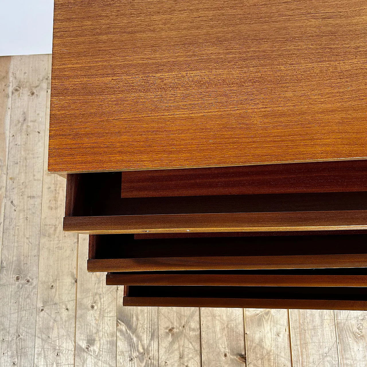 Cassettiera Butilux in teak danese Scandinavian Modern, anni ’60 8