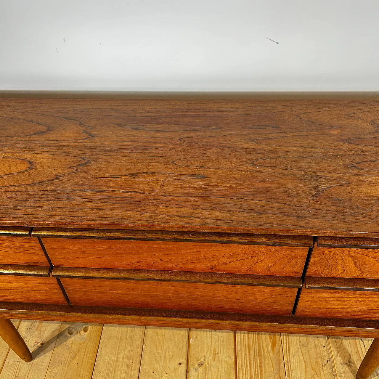 Cassettiera Austinsuite in teak inglese Mid-Century, anni ’60 5
