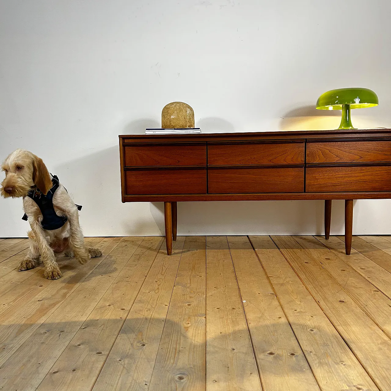 Cassettiera Austinsuite in teak inglese Mid-Century, anni ’60 9