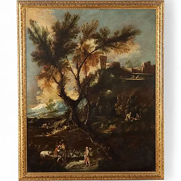 Painting attributed to Antonio Francesco Peruzzini, 17th century