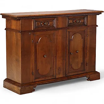 Baroque style sideboard in wood, 20th century
