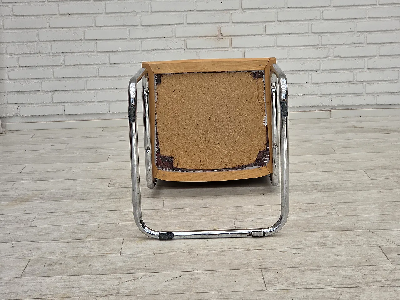 Anni '70, set di 4 sedie da pranzo italiane in stile Bauhaus. 4