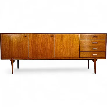 Sideboard danese in teak Scandinavian Modern, anni ’60