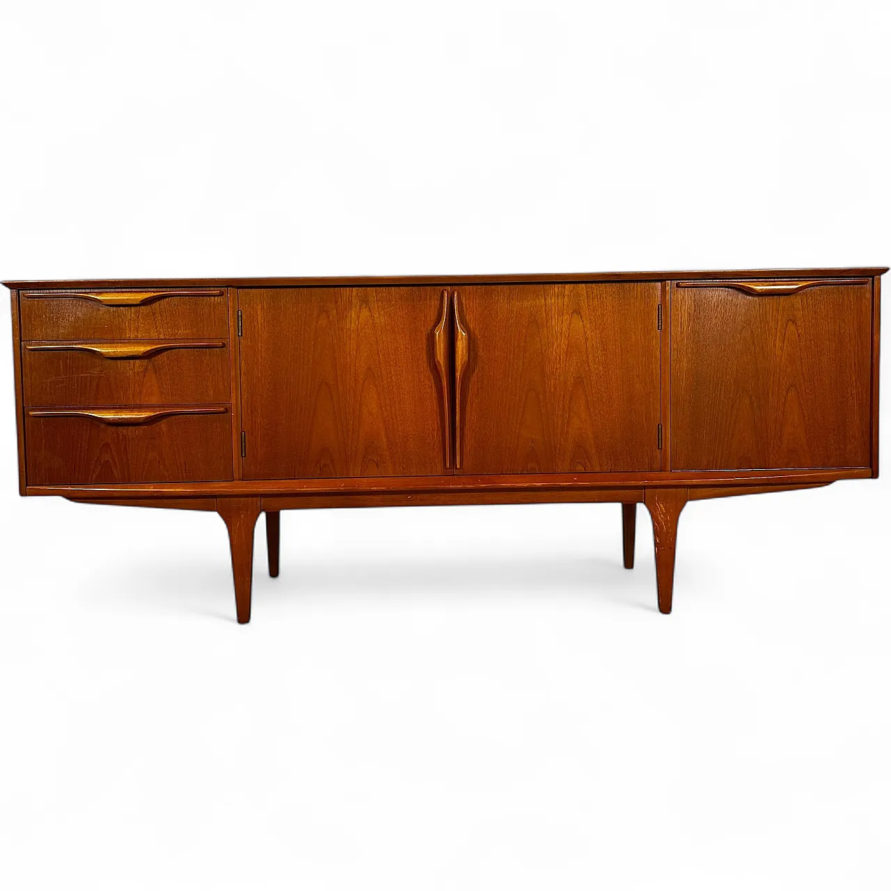 Credenza Jentique in teak inglese Mid-Century, anni ’60 12