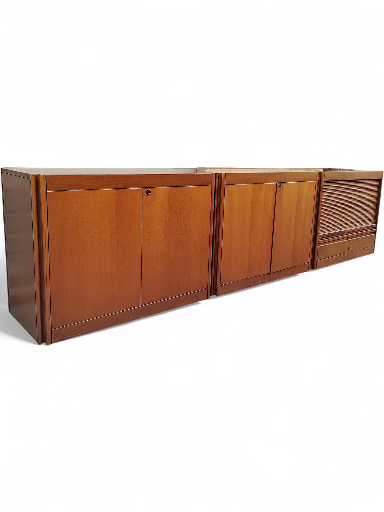 Credenze modulari di Angelo Mangiarotti per Molteni, anni '80 42