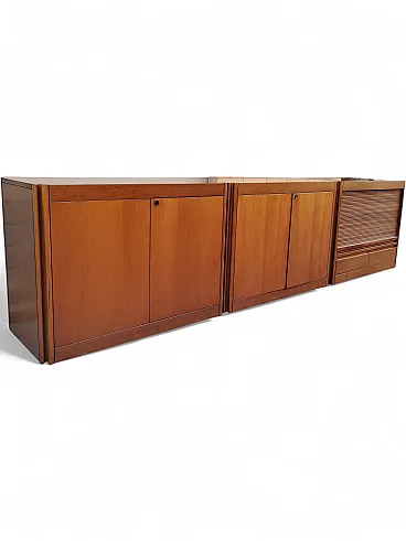 Credenze modulari di Angelo Mangiarotti per Molteni, anni '80