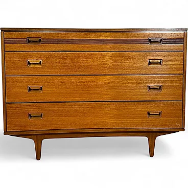 Cassettiera Butilux in teak danese Scandinavian Modern, anni ’60