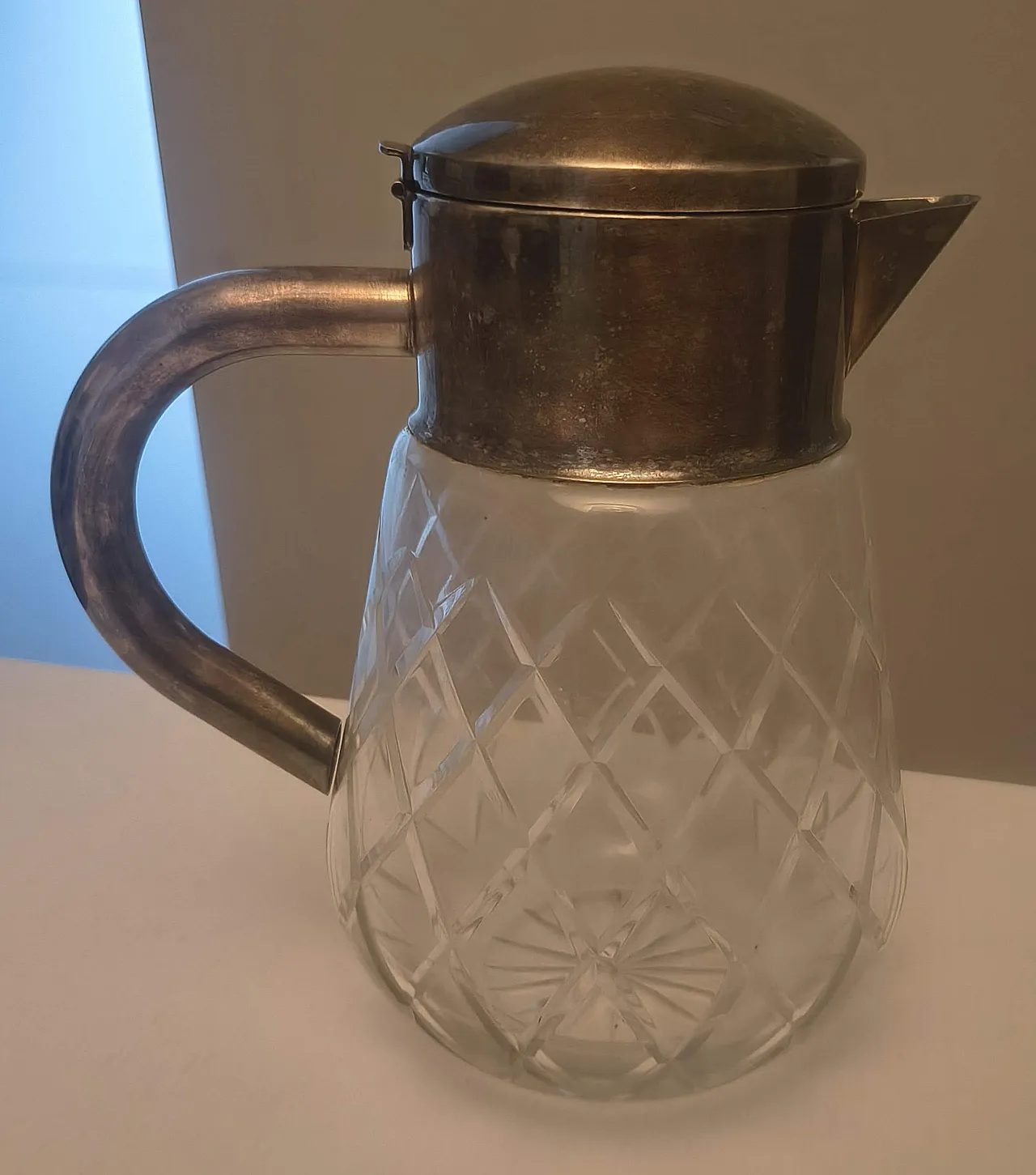 Caraffa in cristallo, anni '50 7
