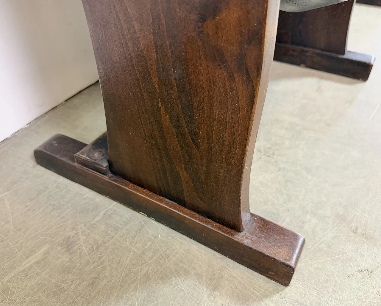 Vintage Two-Seat Cinema Bench from TON, 1960s 12