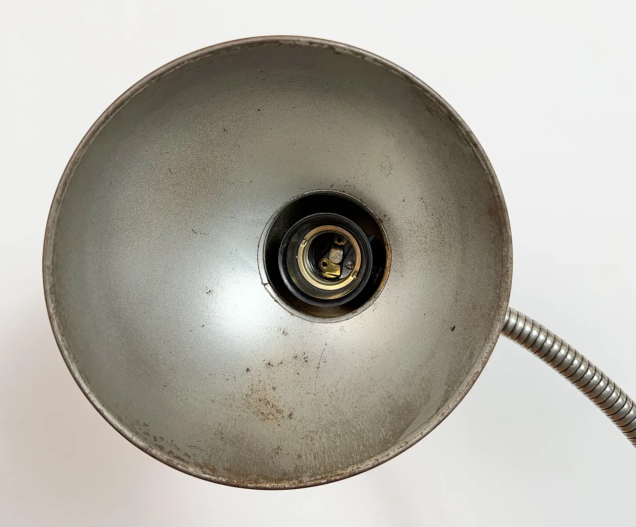 Industrial Workshop Gooseneck Table Lamp, 1960s 11