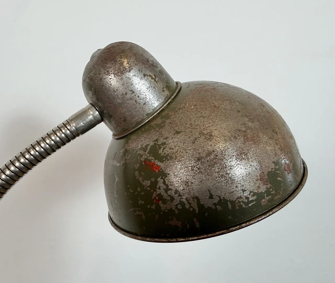 Industrial Workshop Gooseneck Table Lamp, 1960s 13