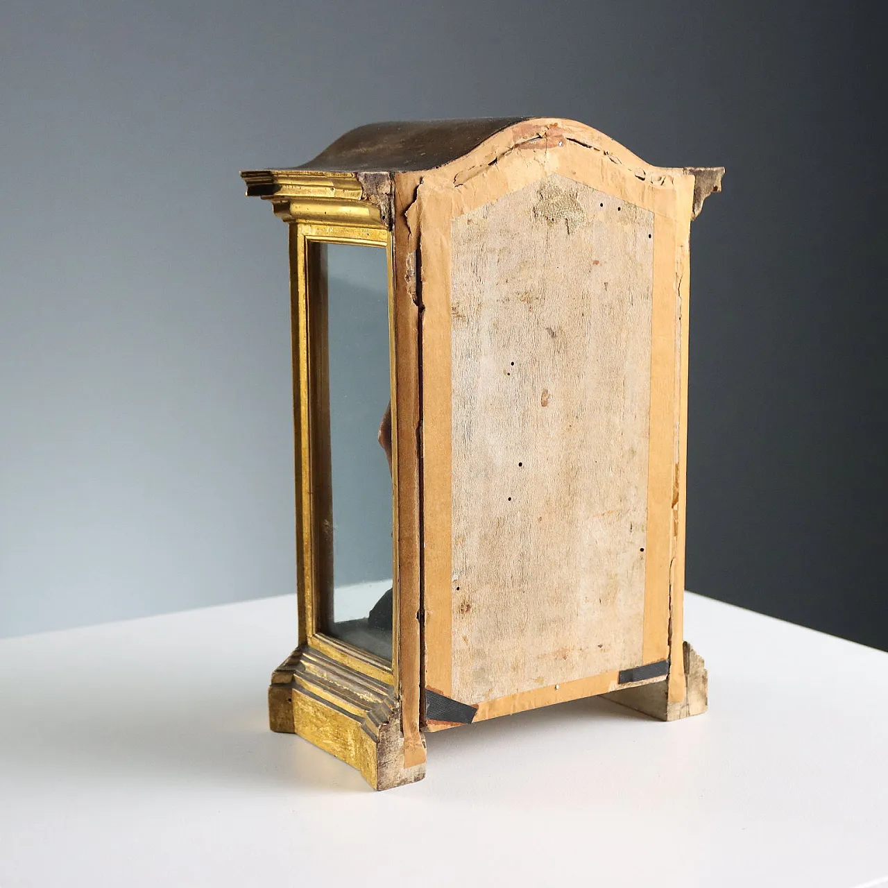 Case with wax sculpture of Saint Anne and the Virgin Mary,19th century 7