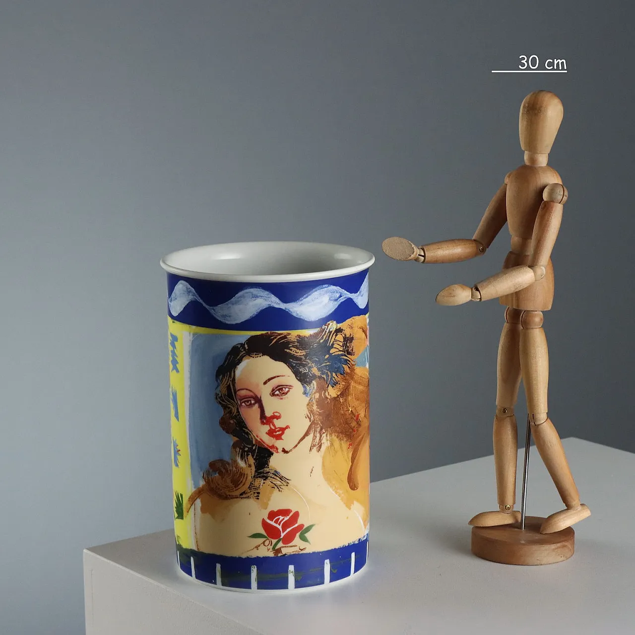 Rosenthal Paul Giovanopoulos porcelain vase, 20th century 2