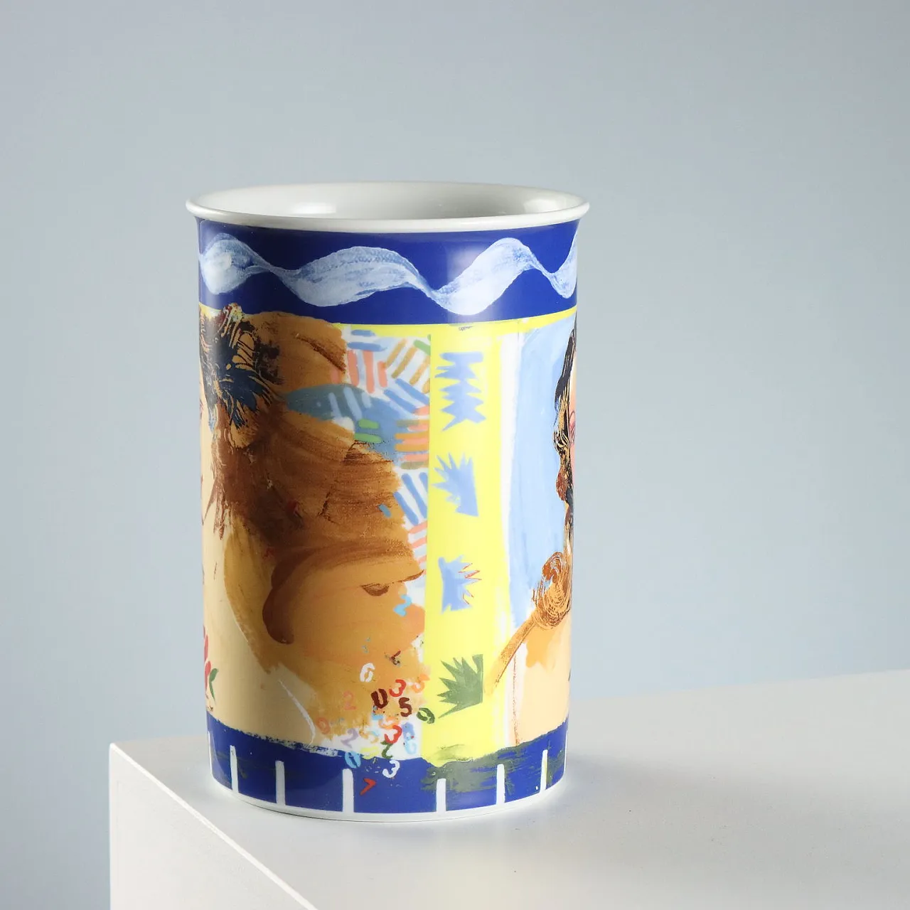 Rosenthal Paul Giovanopoulos porcelain vase, 20th century 3