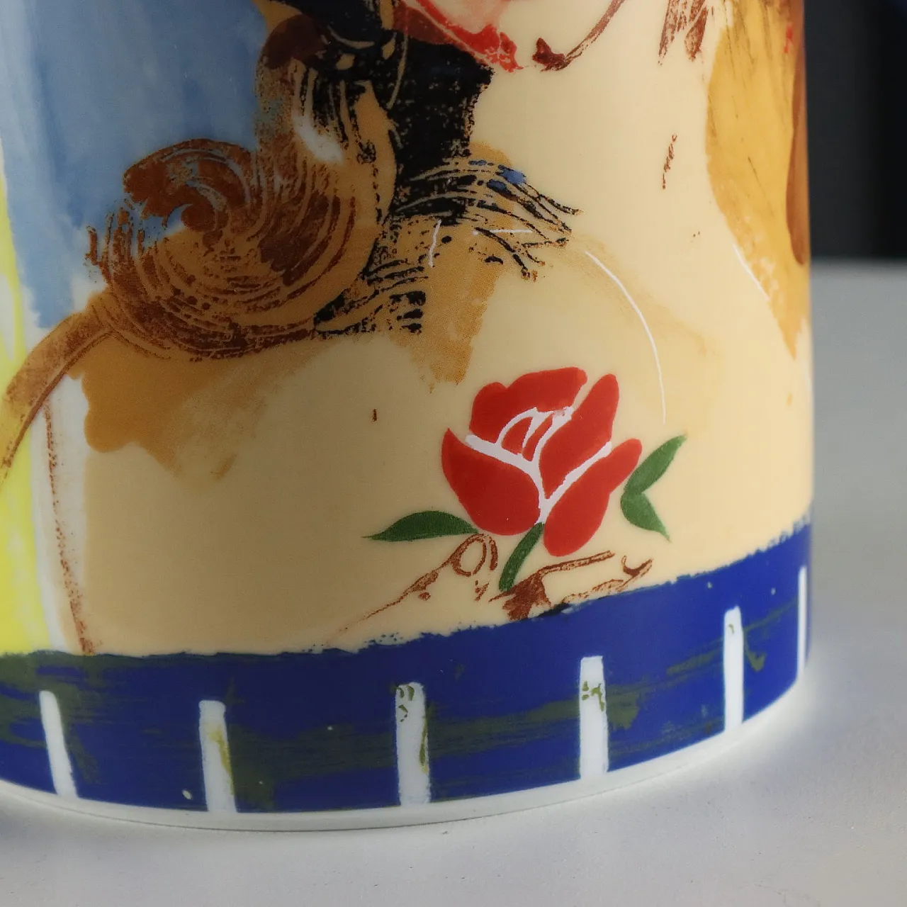 Rosenthal Paul Giovanopoulos porcelain vase, 20th century 5