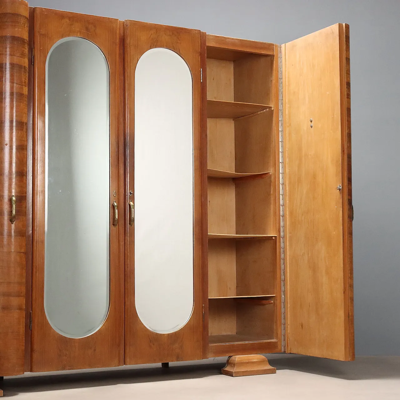 Art Deco wardrobe cabinet, 20th century 6