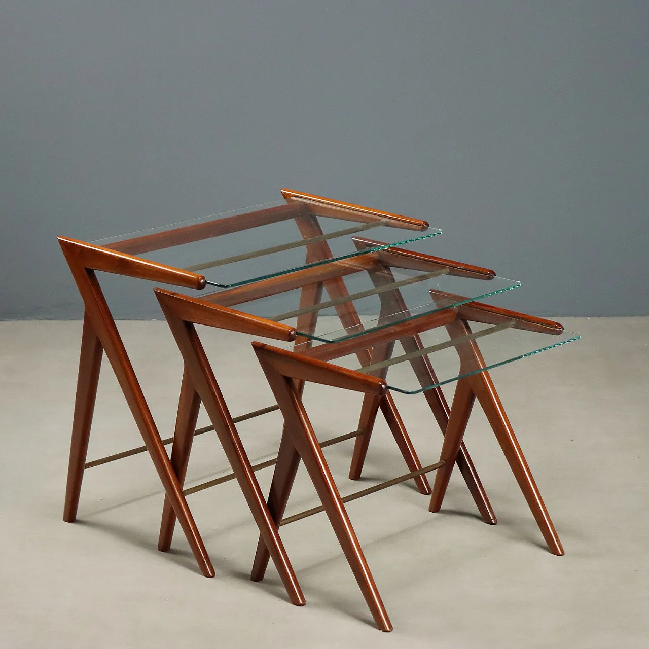 Trio of coffee tables, 1950s 1
