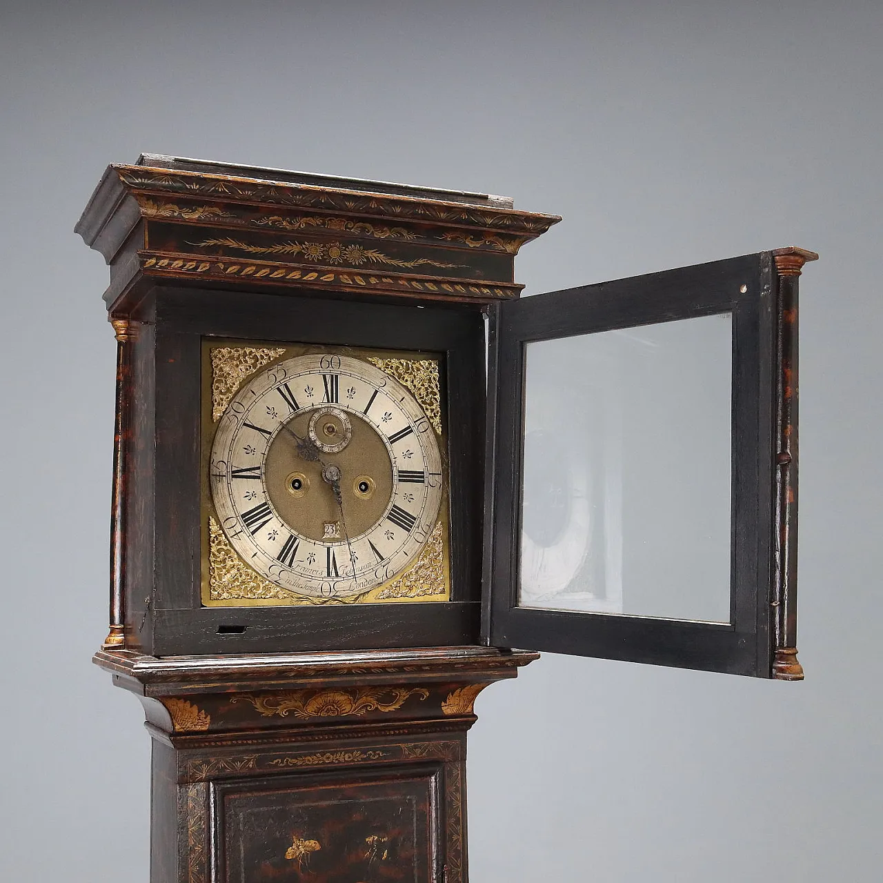 Francis Robinson pendulum clock, early 18th century 4