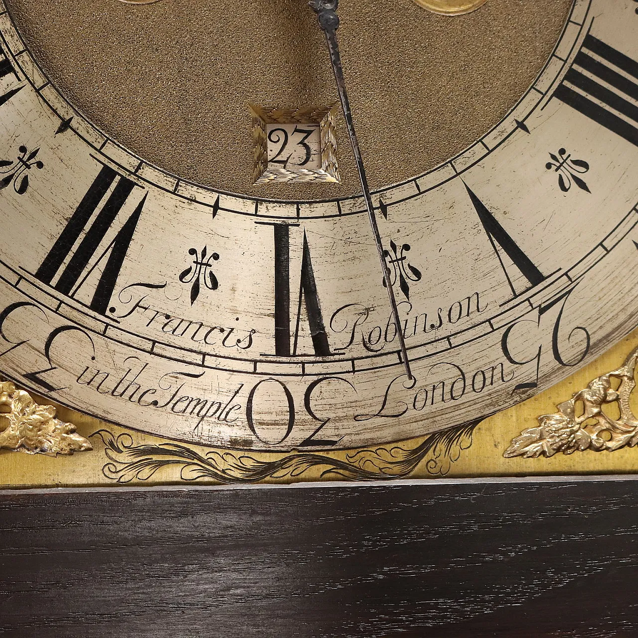 Francis Robinson pendulum clock, early 18th century 8