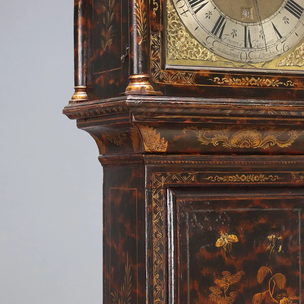 Francis Robinson pendulum clock, early 18th century 10