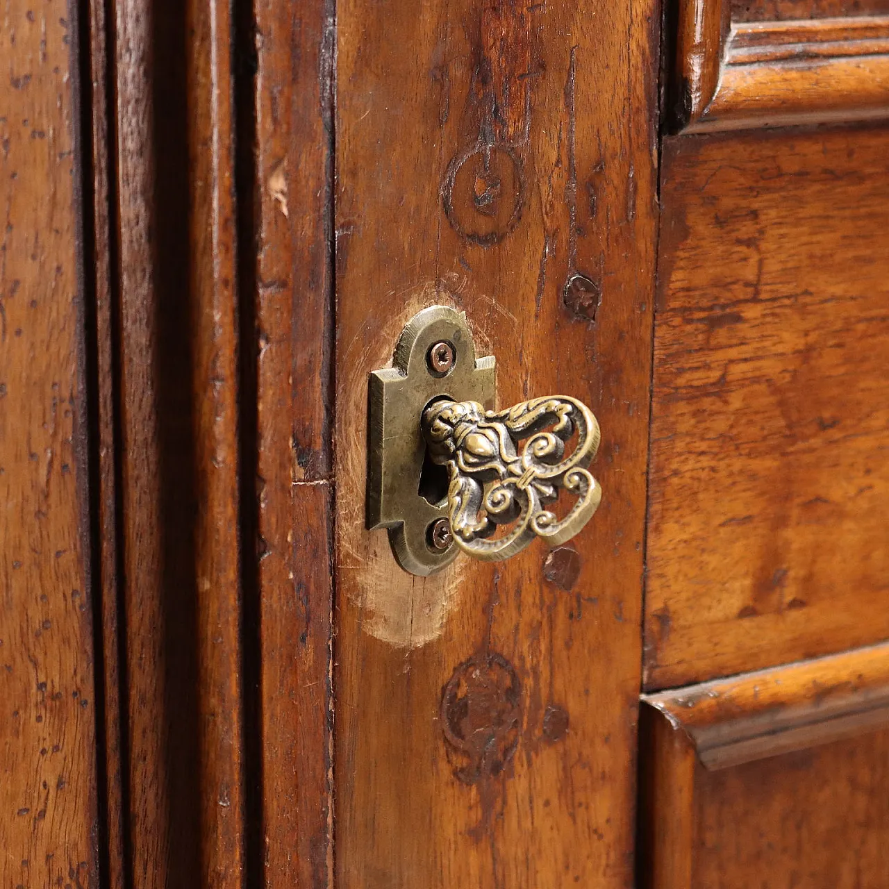 Walnut wardrobe, 20th century 6