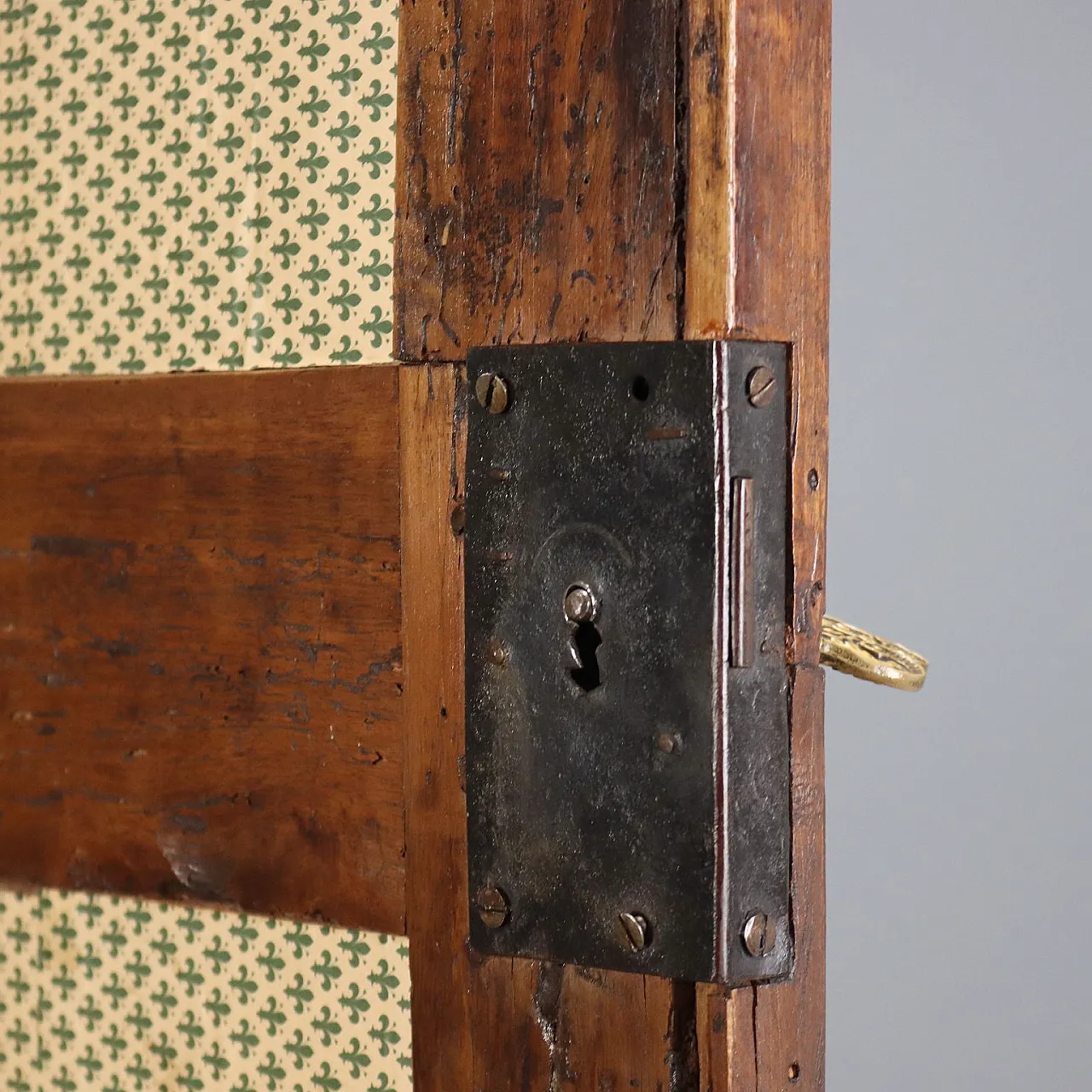 Walnut wardrobe, 20th century 7
