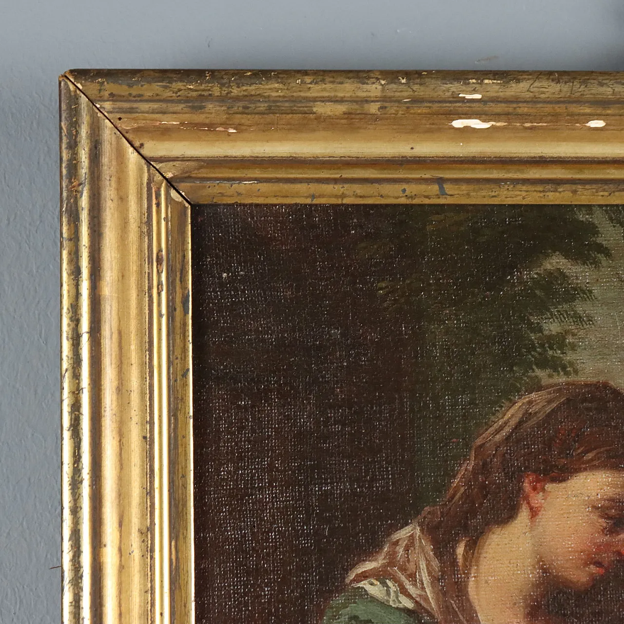 Allegory of Charity, oil on canvas, 19th century 7